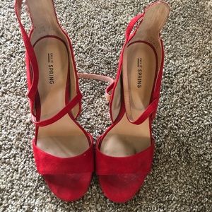 Red heels